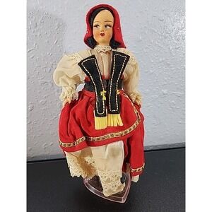 VINTAGE EROS FELT FLORENCE ITALY DOLL Traditional Costume